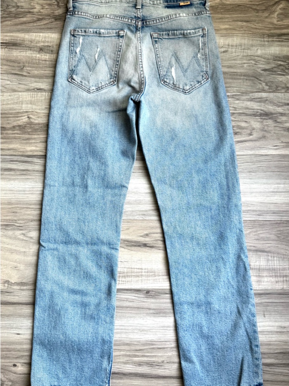 Mother Superior Tomcat Ankle Quite Contrary Wash Distressed Jeans sz 26 - Picture 11 of 11